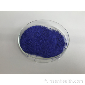 Poudre de peptide de cuivre bleue